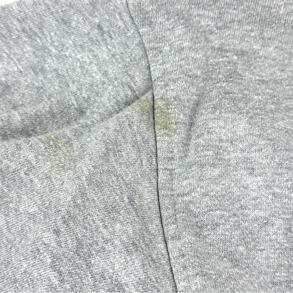 Vintage 90's Soffe University of Wyoming Cowboys Gray Crewneck Sweater - Picture 6 of 11